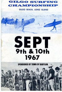 1967 Gilgo Beach Surfing Championships.  East Surf History