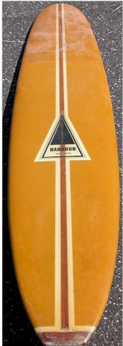 Harbour Surfboards in the LI Surfing Museum