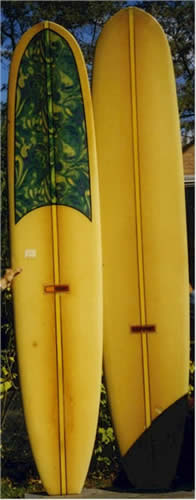 Dewey Weber Surfboards Weber Performers.  Paisley Nose